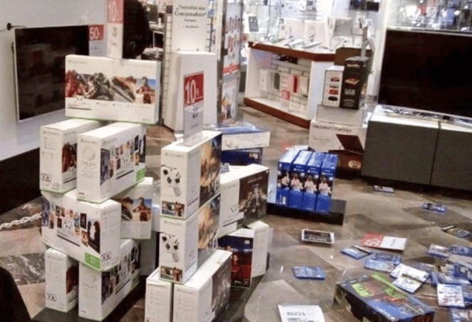 Robo en Plaza San Jerónimo