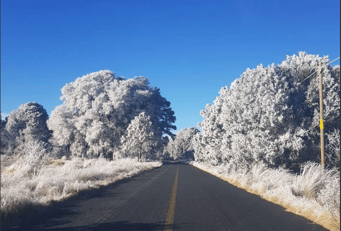 Helada en Tlaxcala