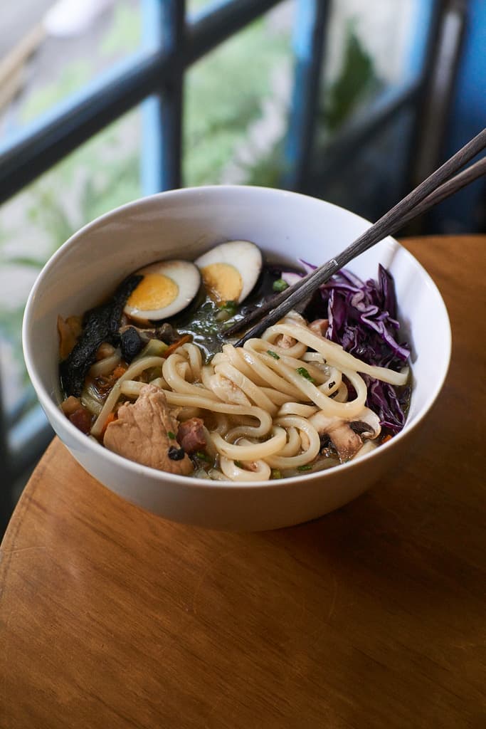 Ramen miso-udon. 