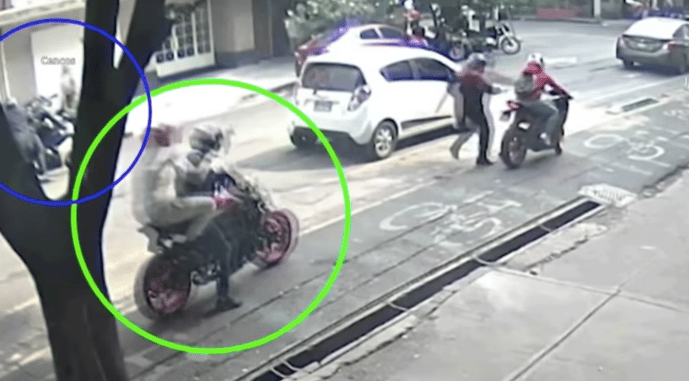 asalto al administrador de El Moro