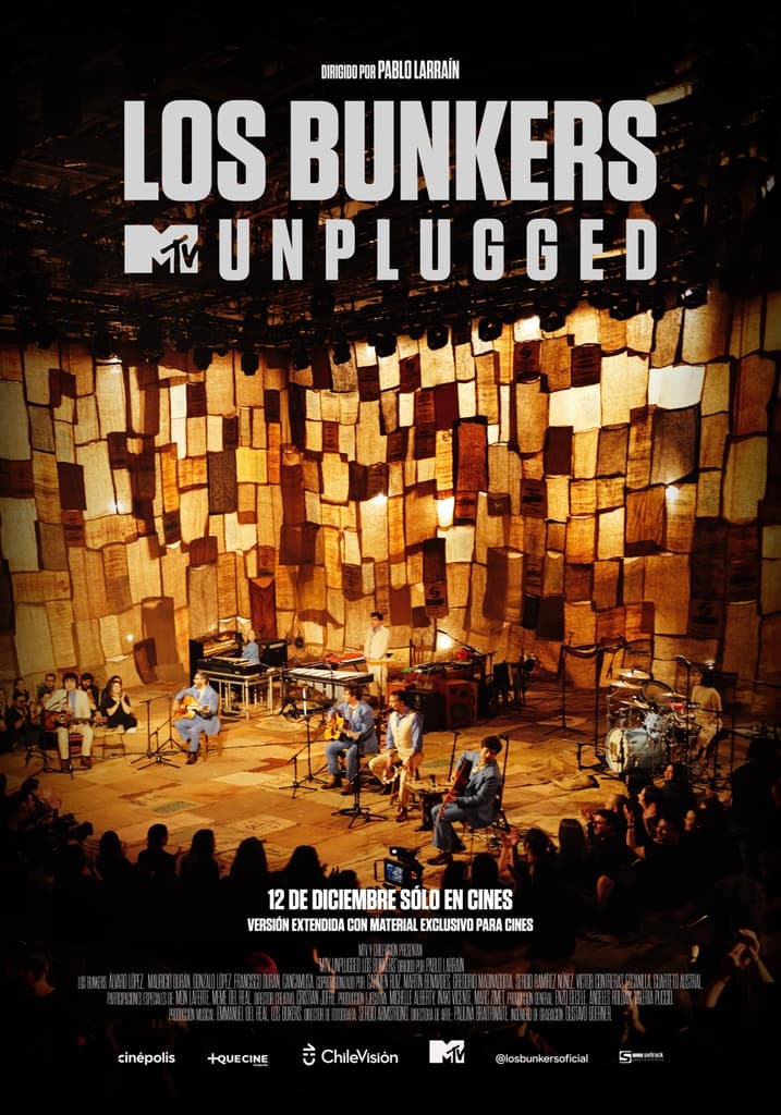 Los Bunkers Unplugged llega al cine ¡Ven aquí, no sabes cuánto te espere! | Foto: IG Los Bunkers