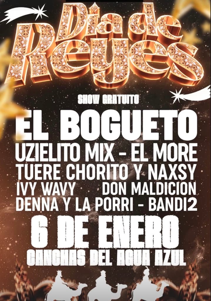 El Bogueto y Uzielito Mix darán show GRATIS este Día de Reyes en Neza