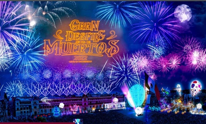 Día de Muertos en el Zócalo