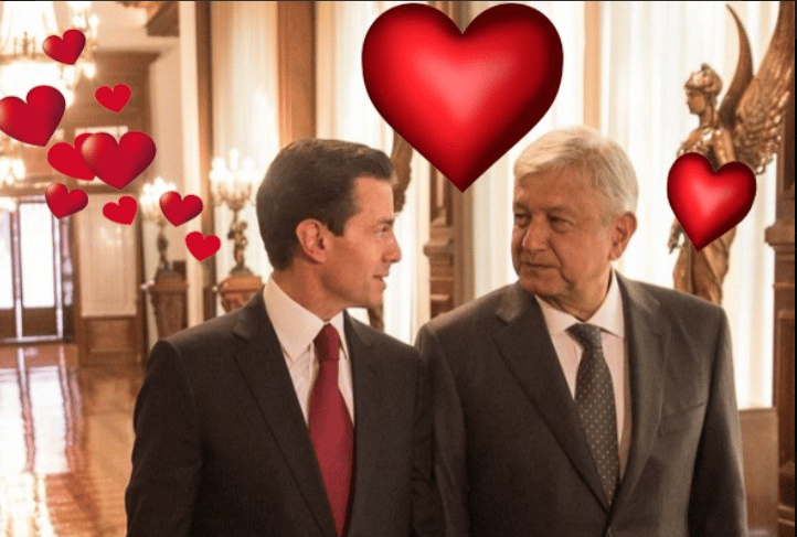 Los memes de Peña Nieto y AMLO