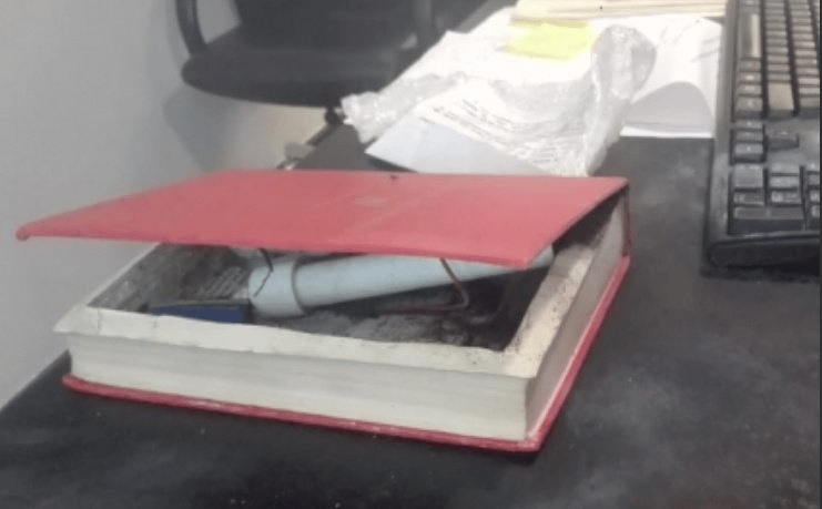 bomba en la oficina de la senadora Citlalli Hérnandez