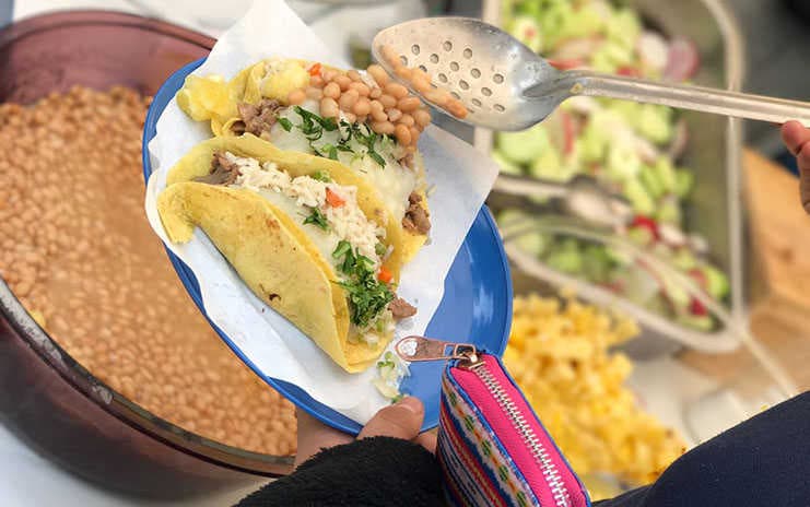 Estos tacos no los tiene ni Obama, ¡cuestan 11 pesos!