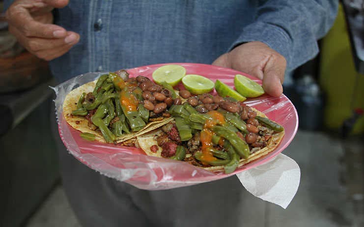 "Tacos altamente deliciosos"