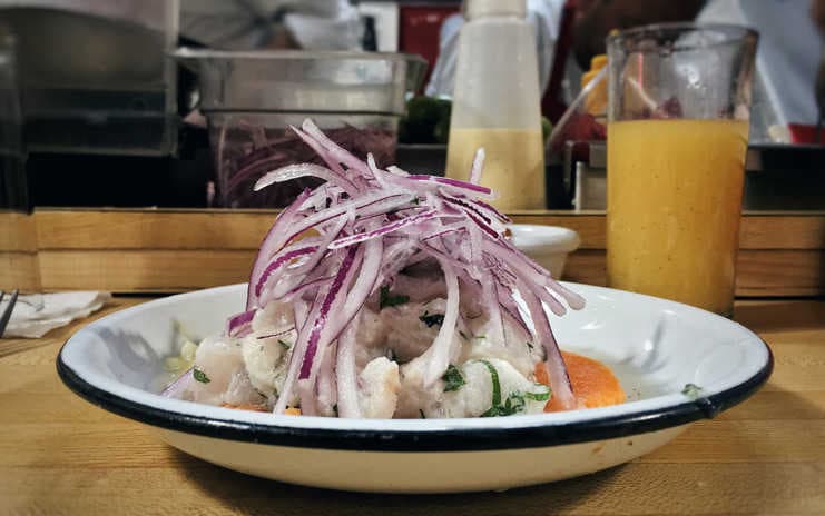 Con ustedes, el maravilloso ceviche peruano