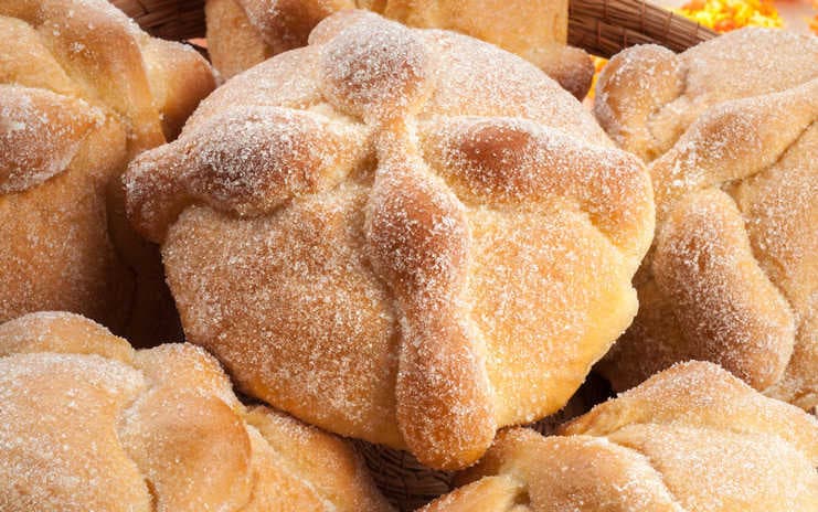 pan de muerto con uber