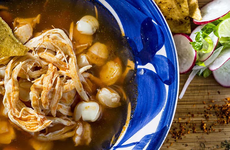 Comida mexicana receta