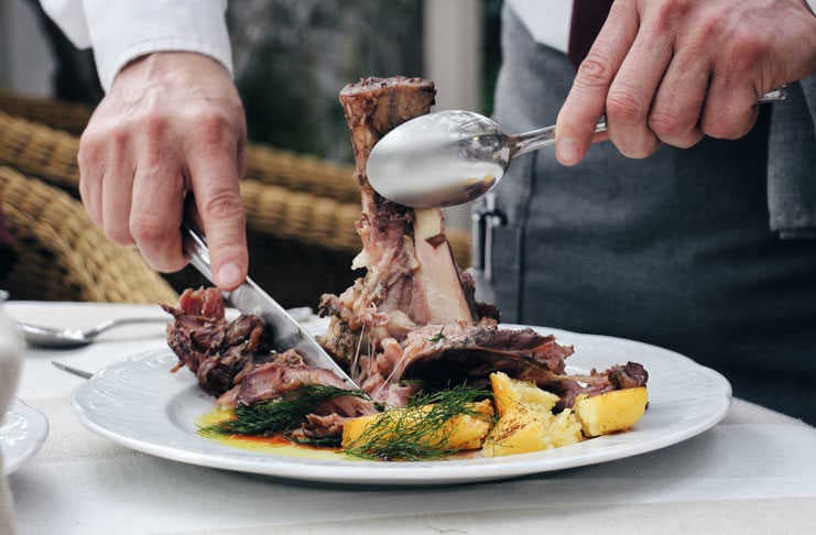 Ossobuco con polenta