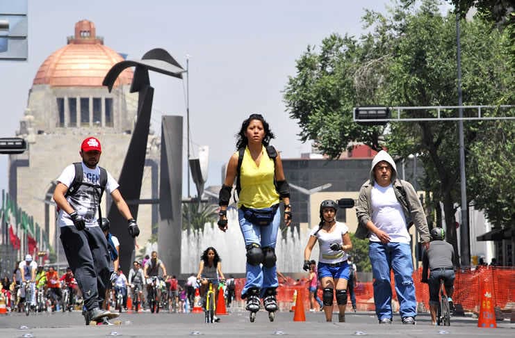 paseo en patines