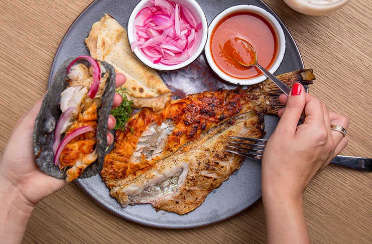 Pescadito zarandeado