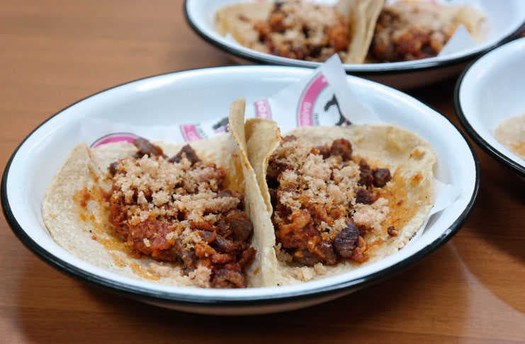 Taquito de La Lechonera