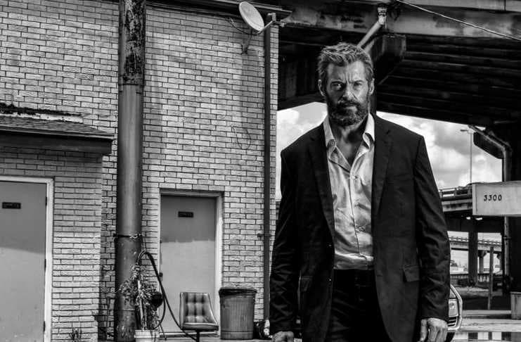 Logan en blanco y negro