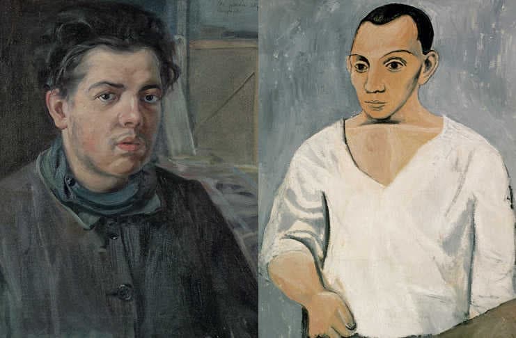 picasso y rivera en bellas artes