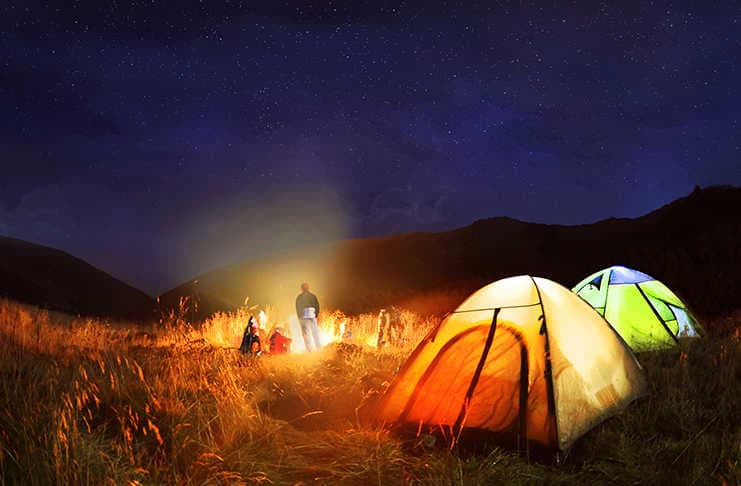 lugares para acampar