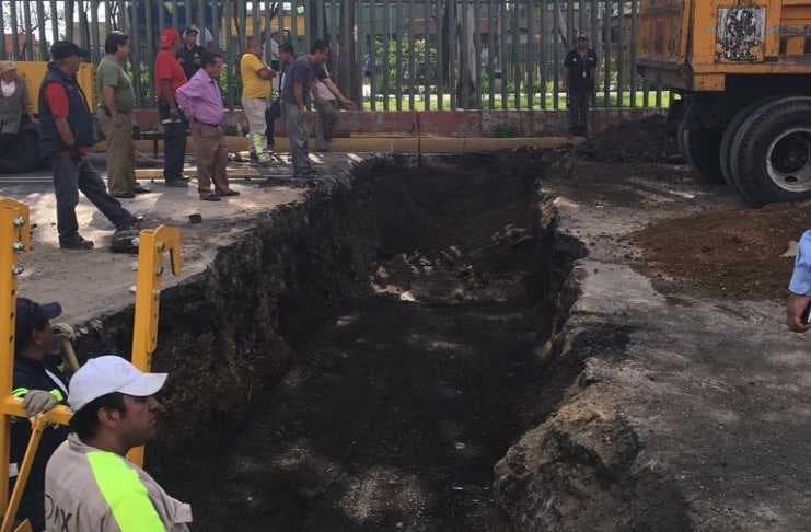 hundimiento del suelo de la CDMX