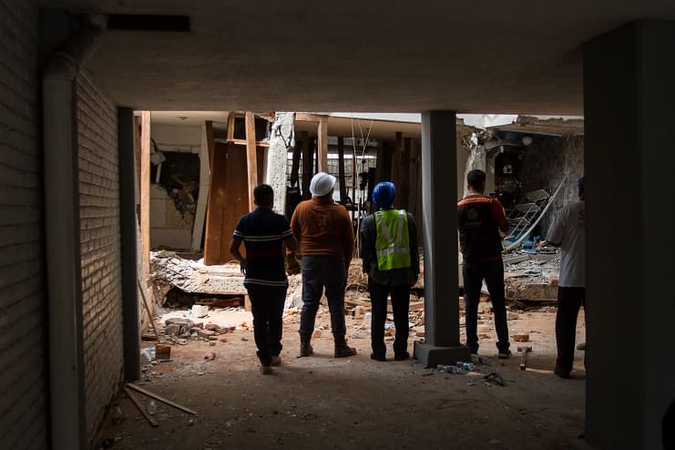 Ayuda para reparar viviendas en Iztapalapa