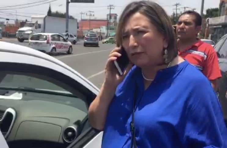 Xochitl Galvez deja Miguel Hidalgo