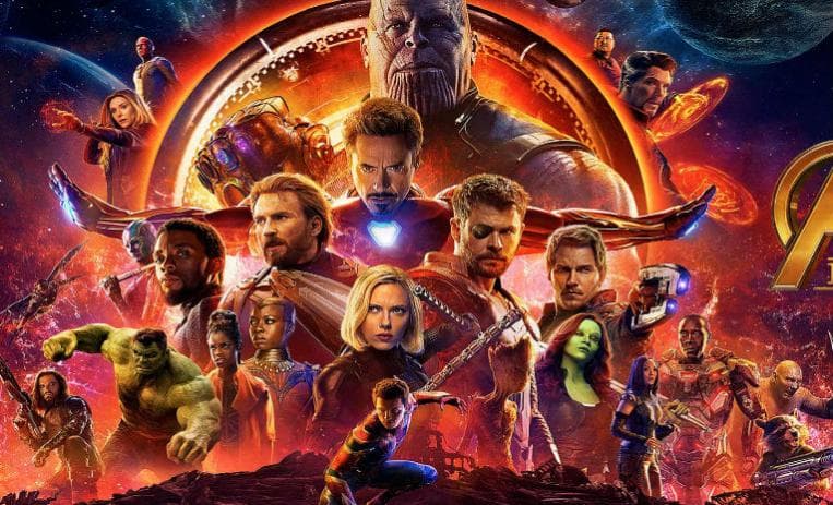 La reacción de los Avengers al grabar el final de Infiniti War