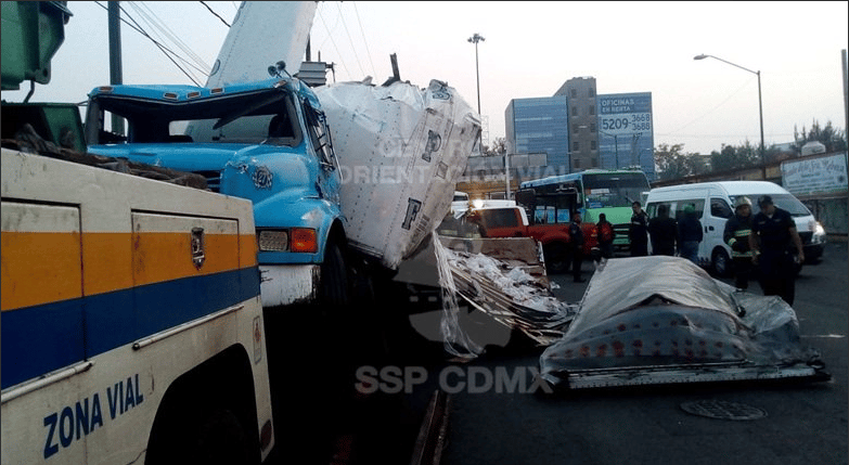 camión de refrescos en tacubaya