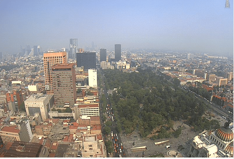 una semana con mala calidad del aire