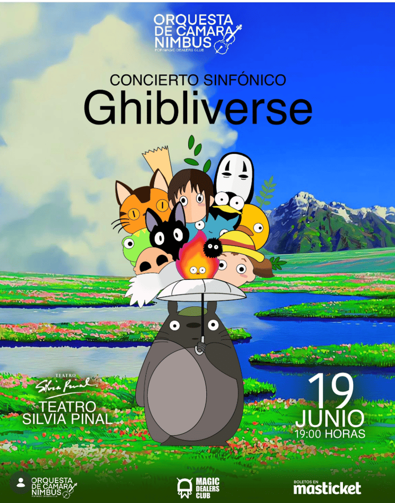 Concierto de Studio Ghibli en CDMX: escucha la música de Chihiro, Totoro y Howl en vivo