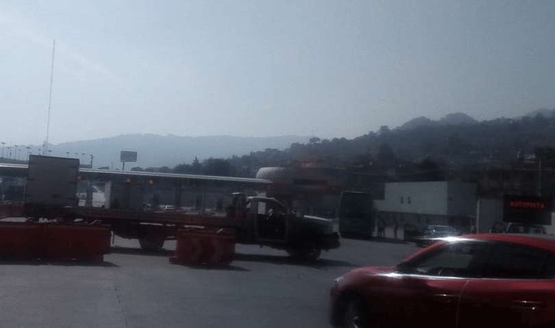 bloqueo en la México-Cuernavaca