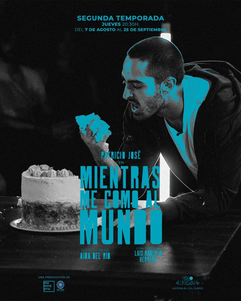 Mientras me como al mundo: la obra de teatro que expone el juicio al cuerpo masculino