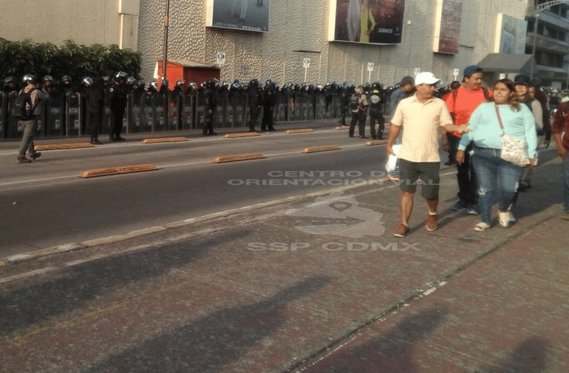 manifestación en chapultepec