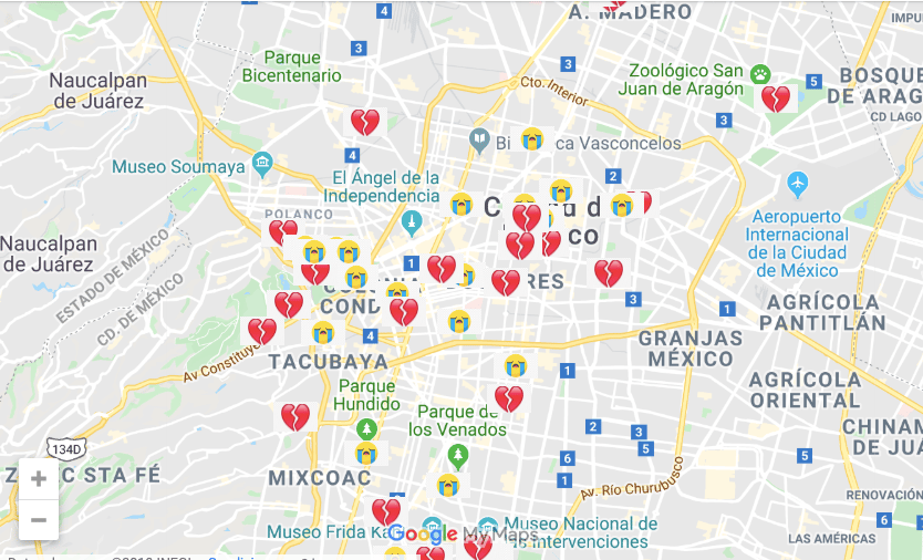 Lugares para llorar en público en la CDMX