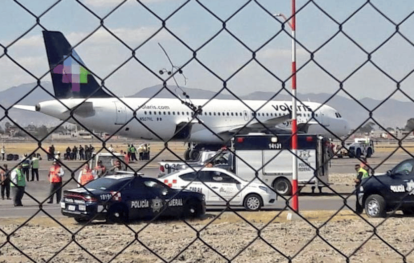 alerta de bomba en el AICM