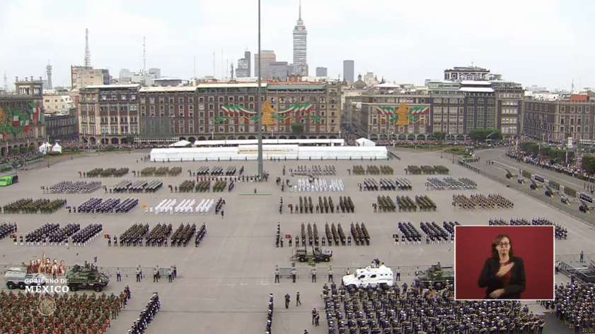 desfile militar del 16 de septiembre
