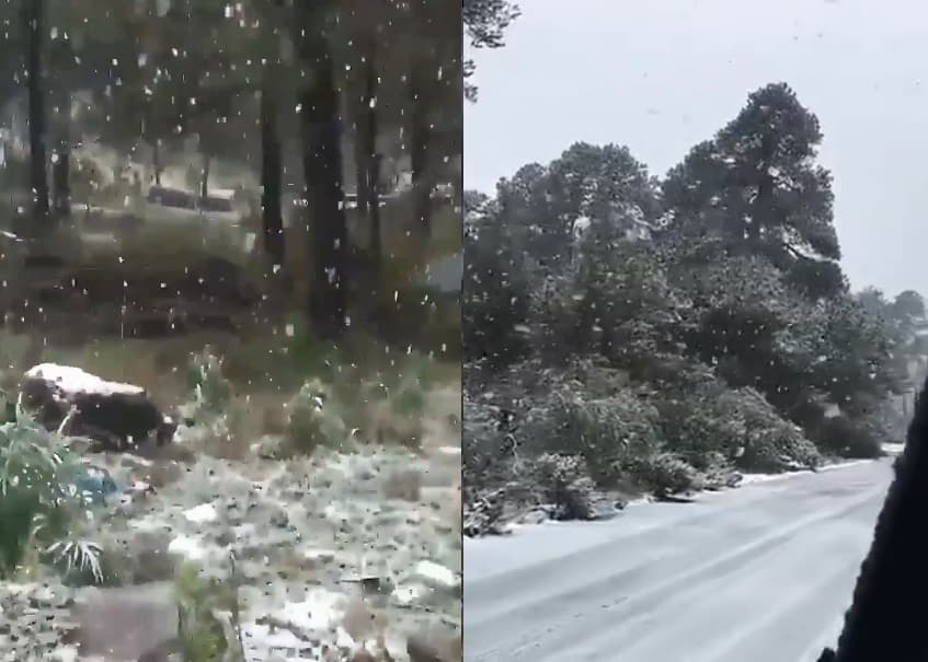 aguanieve en el ajusco