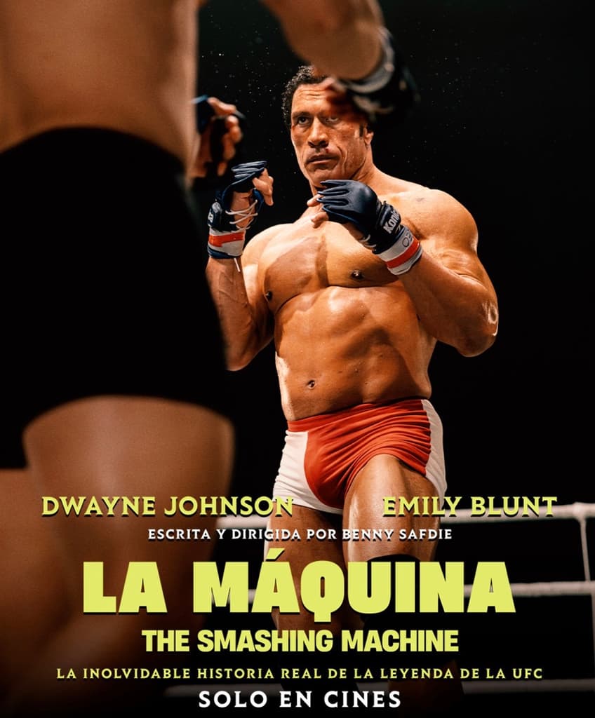 La Máquina (The Smashing Machine): Dwayne Johnson en el biopic más humano y feroz sobre Mark Kerr | Foto: Diamond Films