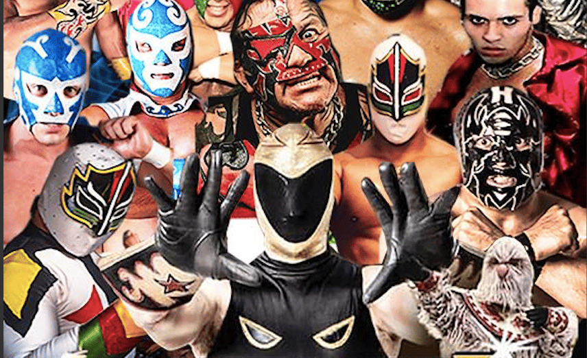 Lucha Libre gratis en Metro Insurgentes
