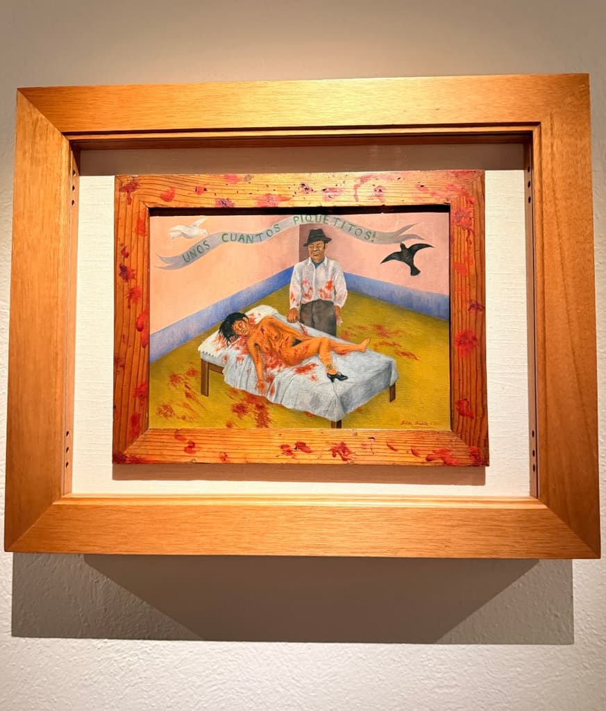 Unos cuantos piquetitos, una de las obras de Frida Kahlo que verás en Museo Dolores Olmedo | Foto: Rafael Amed