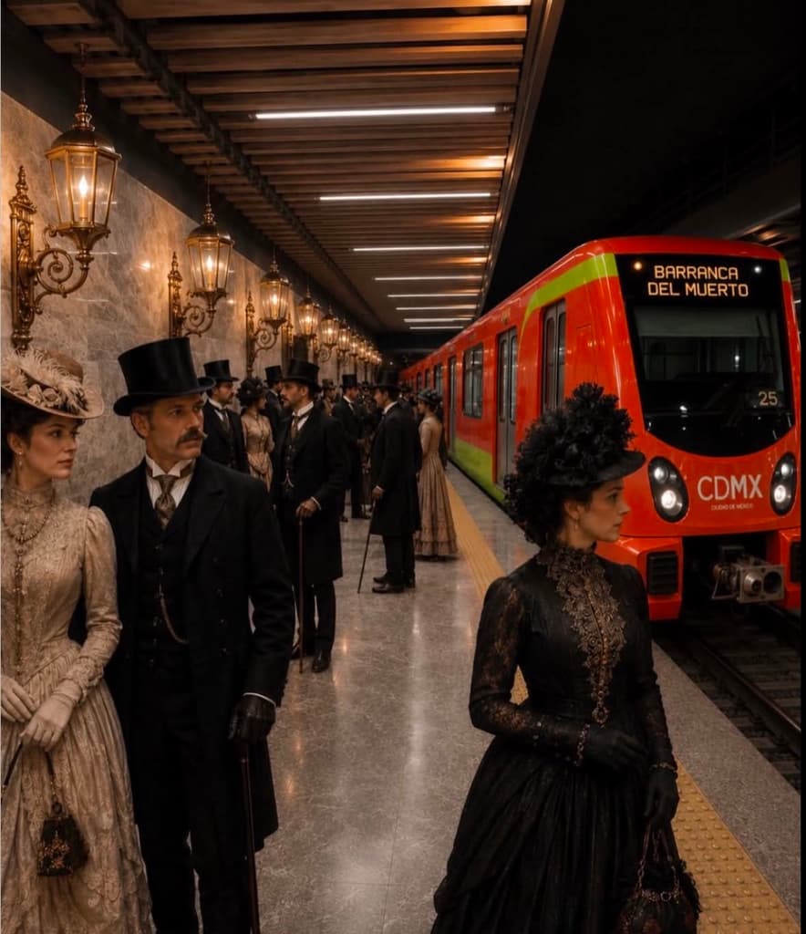 Estación Hidalgo del Metro CDMX, que se volvió viral en redes sociales por su remodelación.