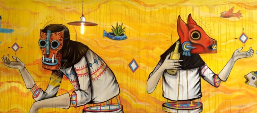 Restaurantes con murales en la CDMX