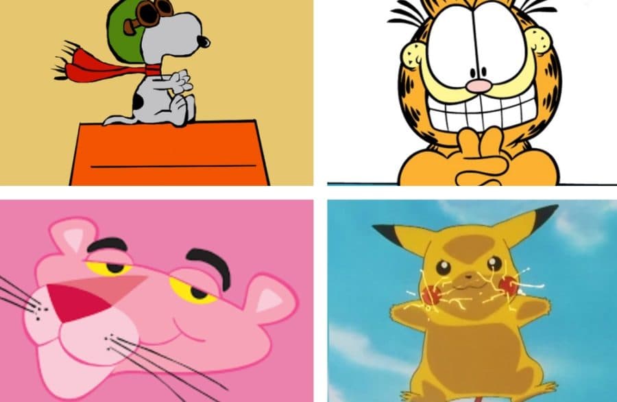 mascotas de caricaturas