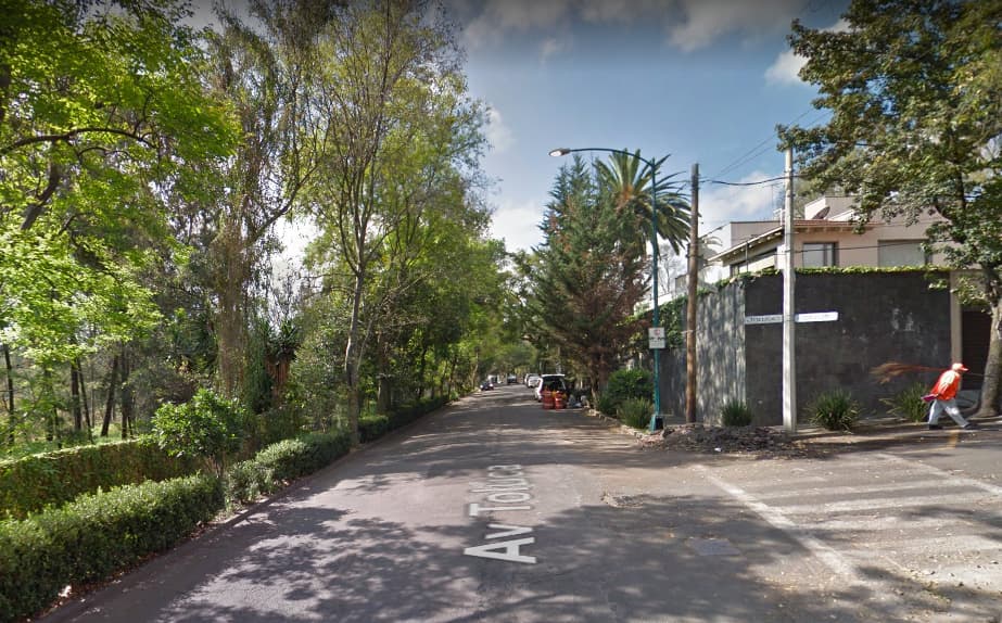 cadáver de un hombre en lomas de chapultepec