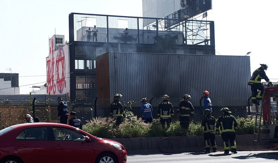 Incendio en villa de cortés