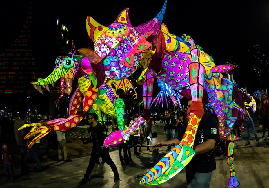 Ruta del Desfile de Alebrijes Monumentales