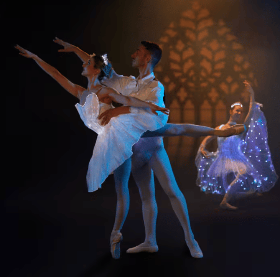 ballet con luces LED CDMX La Bella Durmiente
