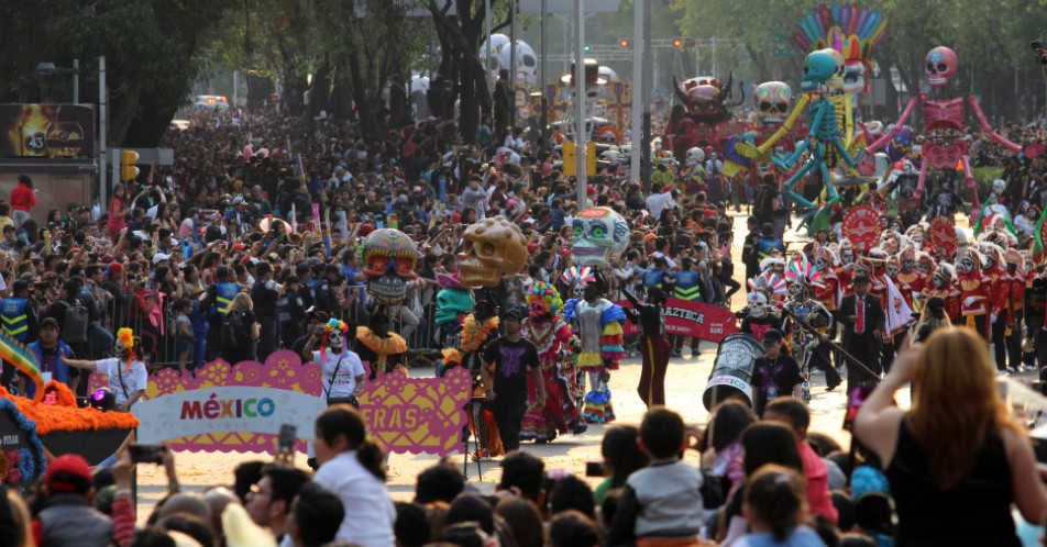 desfile de Día de Muertos 2017 en CDMX