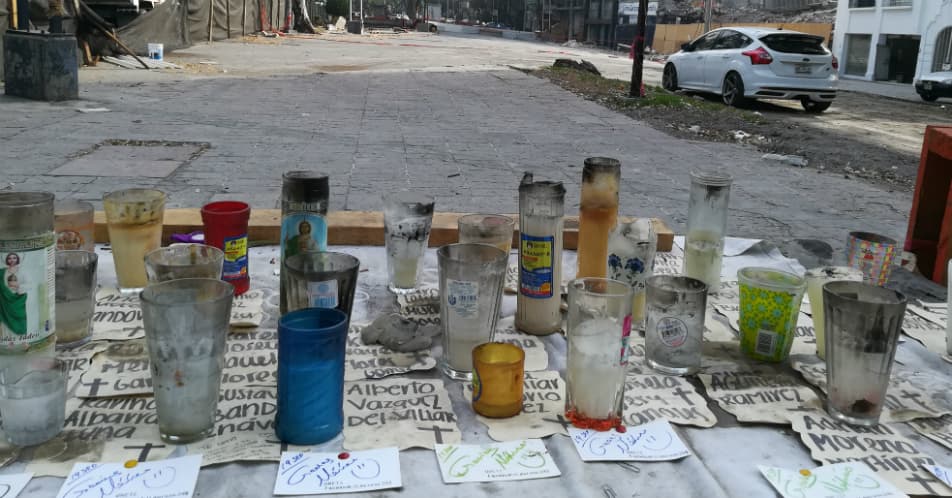 edificios dañados por el sismo de 2017