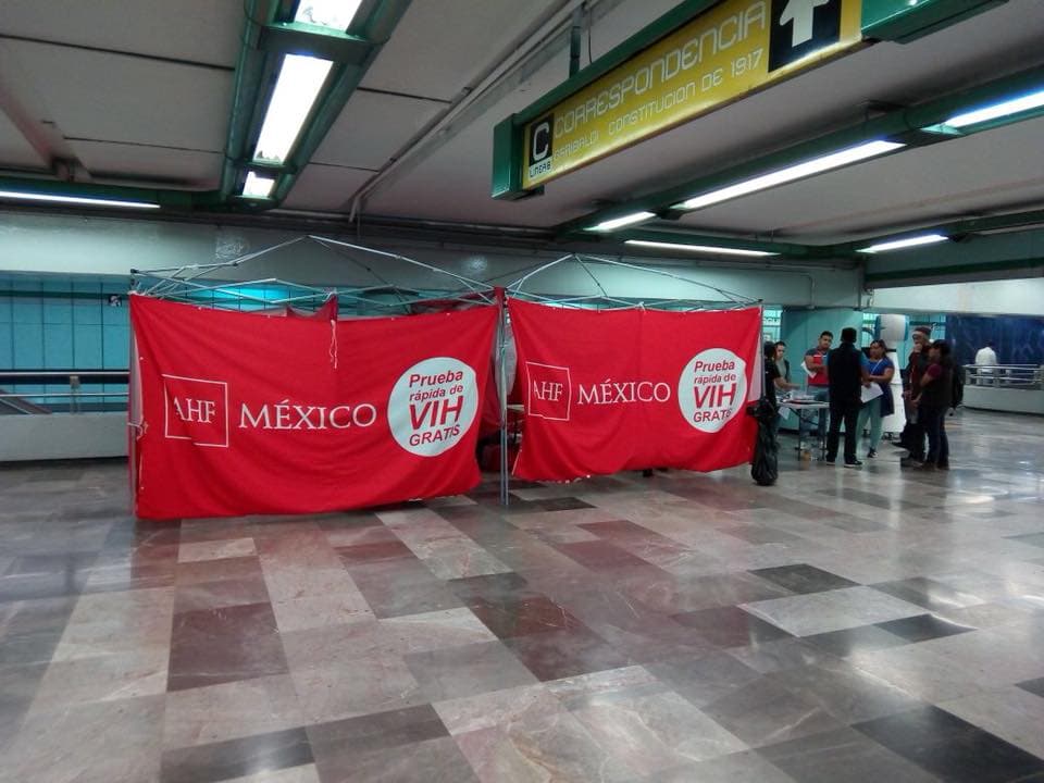 prueba gratuita de VIH en Metro Atlalilco