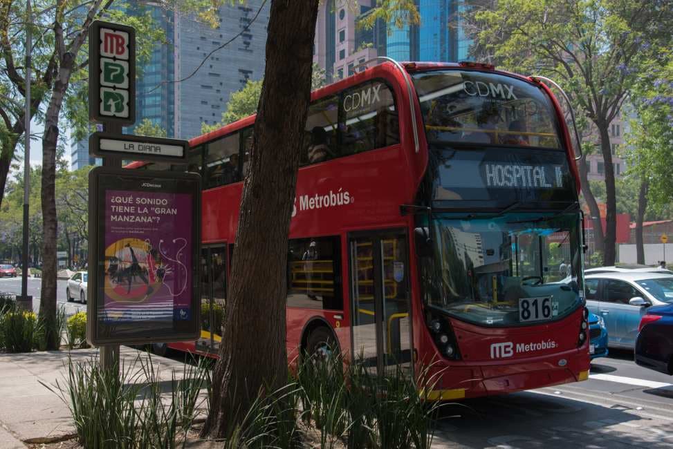horario del Metrobús en Año Nuevo