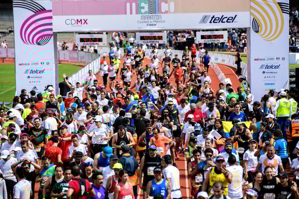 cierres por el maratón de la CDMX 2019